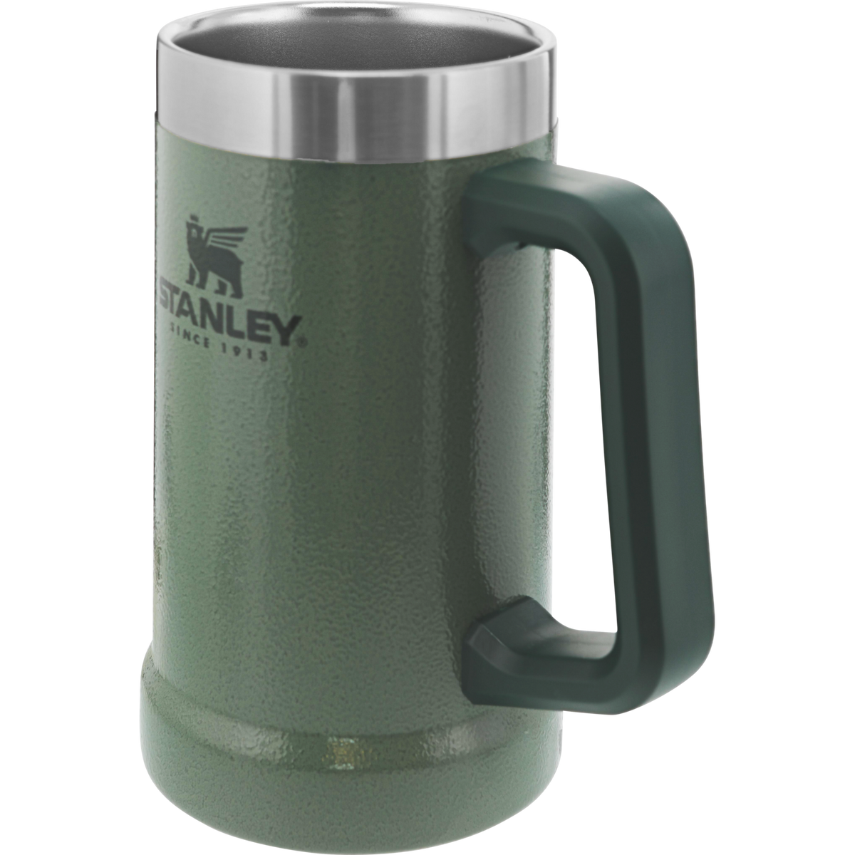 Stanley Heavy Duty Big Grip 24 oz Beer Stein in Hammertone Green 