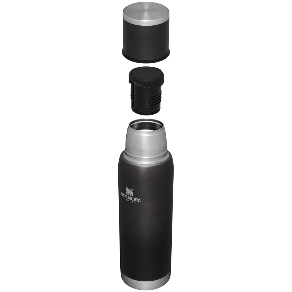 Stanley 1.1 QT Adventure To Go Bottle with Insulated lid in Charcoal
