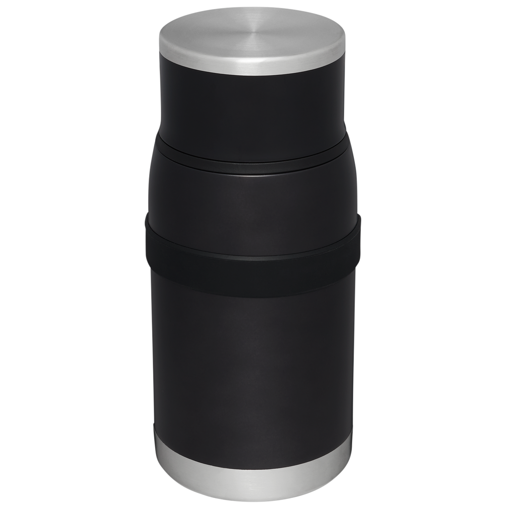 Stanley 36 oz To-Go Food Jar with Spork in Charcoal Glow