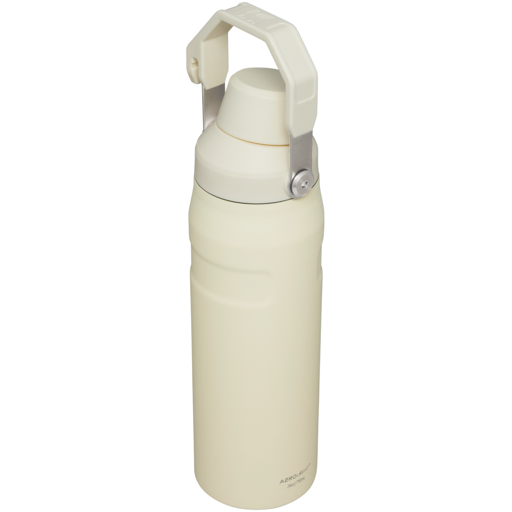 Stanley IceFlow Water Bottle with Fast Flow Lid 24 OZ In Cream Glimmer