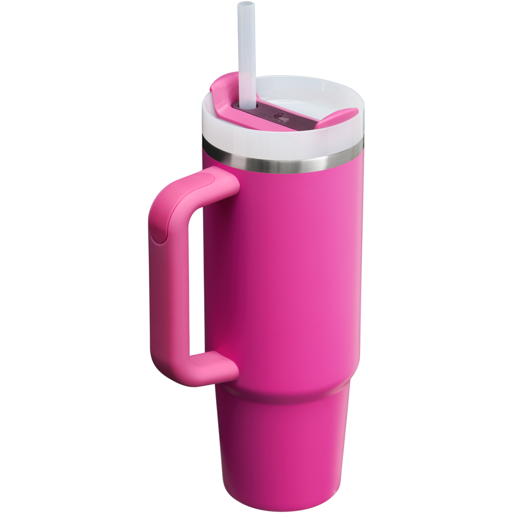 Fuchsia Quencher H2.0 FlowState Tumbler 30oz In Fuchsia Pink