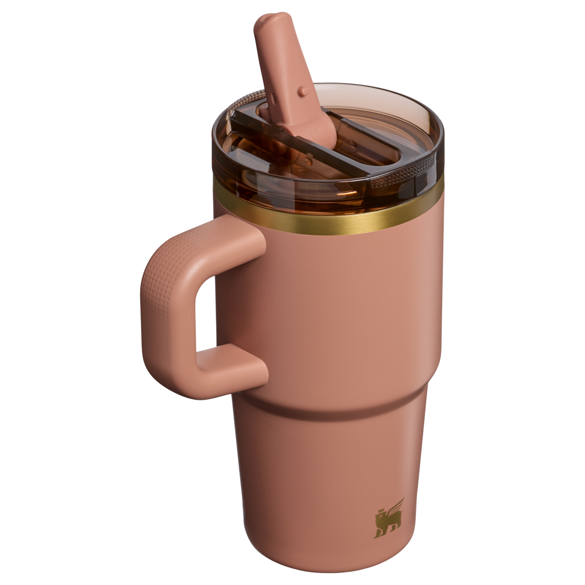 Stanley Quencher 20 OZ ProTour Flip Straw Stainless Steel Tumbler In Mocha Latte Brown