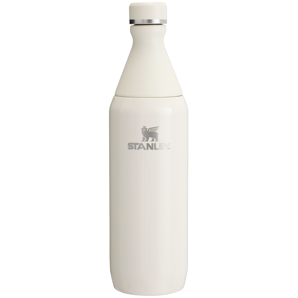 Stanley All Day Slim Water Bottle 20 OZ In Cream White Gloss