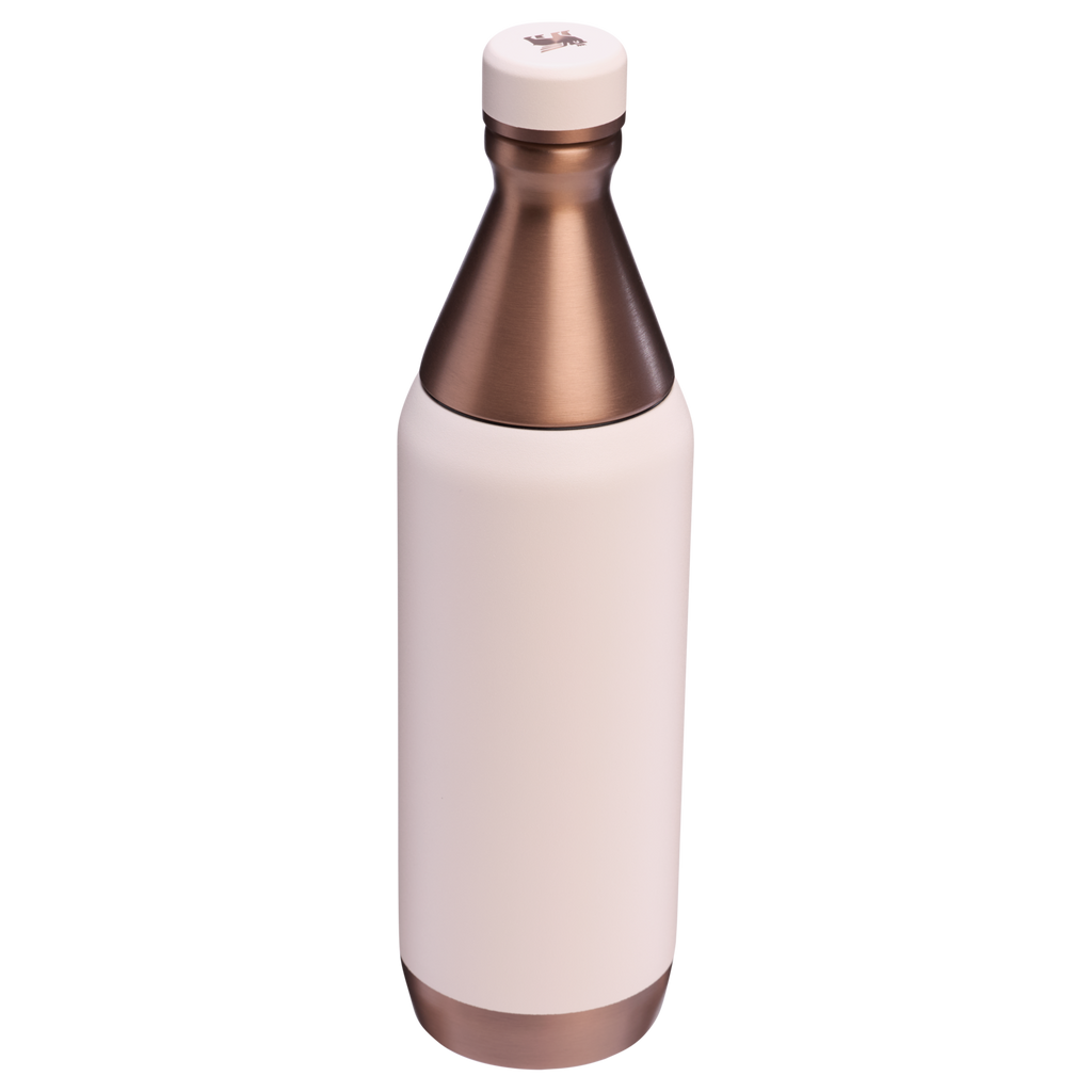 Stanley All Day Slim Water Bottle 20 OZ In Gilded Sugar Pink