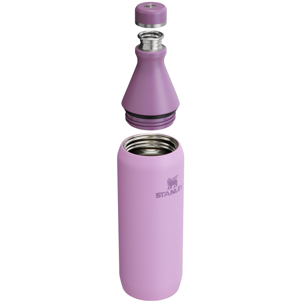 Stanley Leak Proof 20 OZ All Day Slim Bottle  with removable collar in Lilac