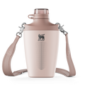 Stanley Crossbody Water Bottle in Rose Quartz Pink