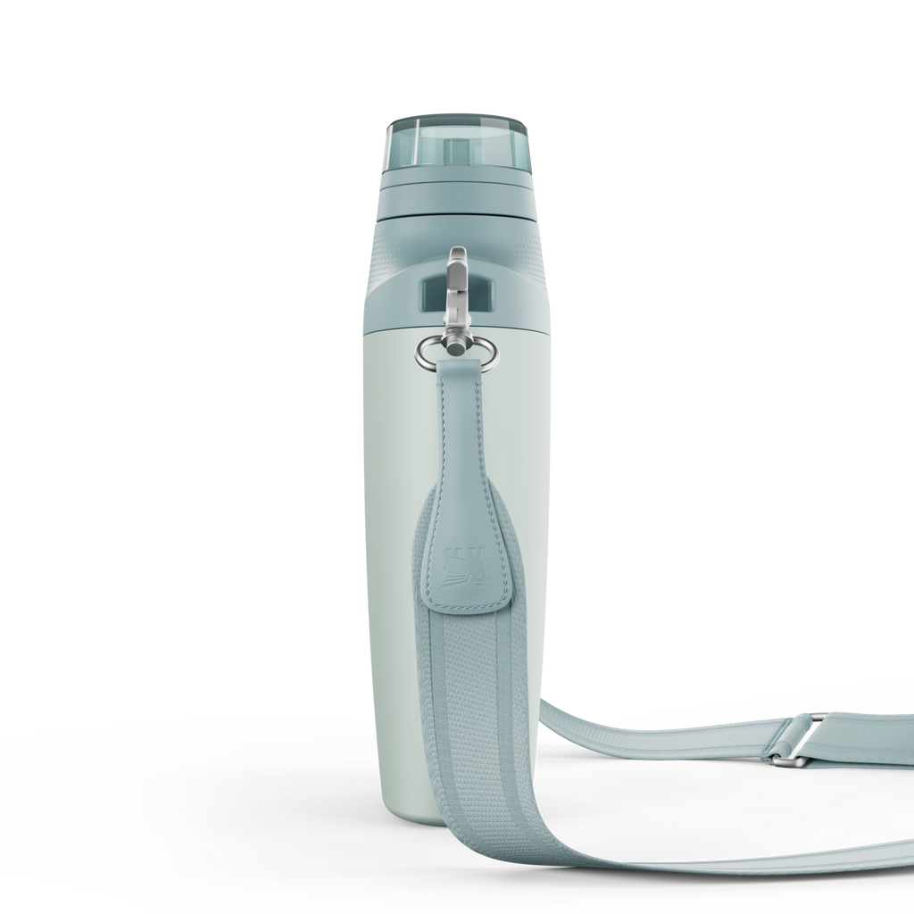 Stanley Crossbody Water Bottle in Seafoam
