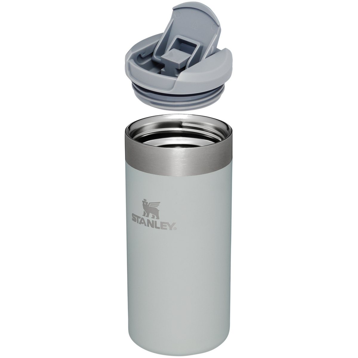 Stanley AeroLight Transit Bottle 16oz In Fog Glimmer Grey