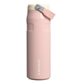 Stanley 24 OZ IceFlow Aerolight Stainless Steel Water Bottle In Peach Whip Pink From The Oasis Collection