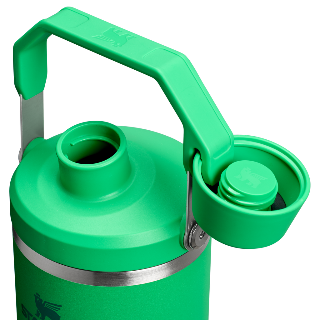 Stanley 40 OZ Ice Flow Fast Flow Insulated Tumbler In Meadow Green