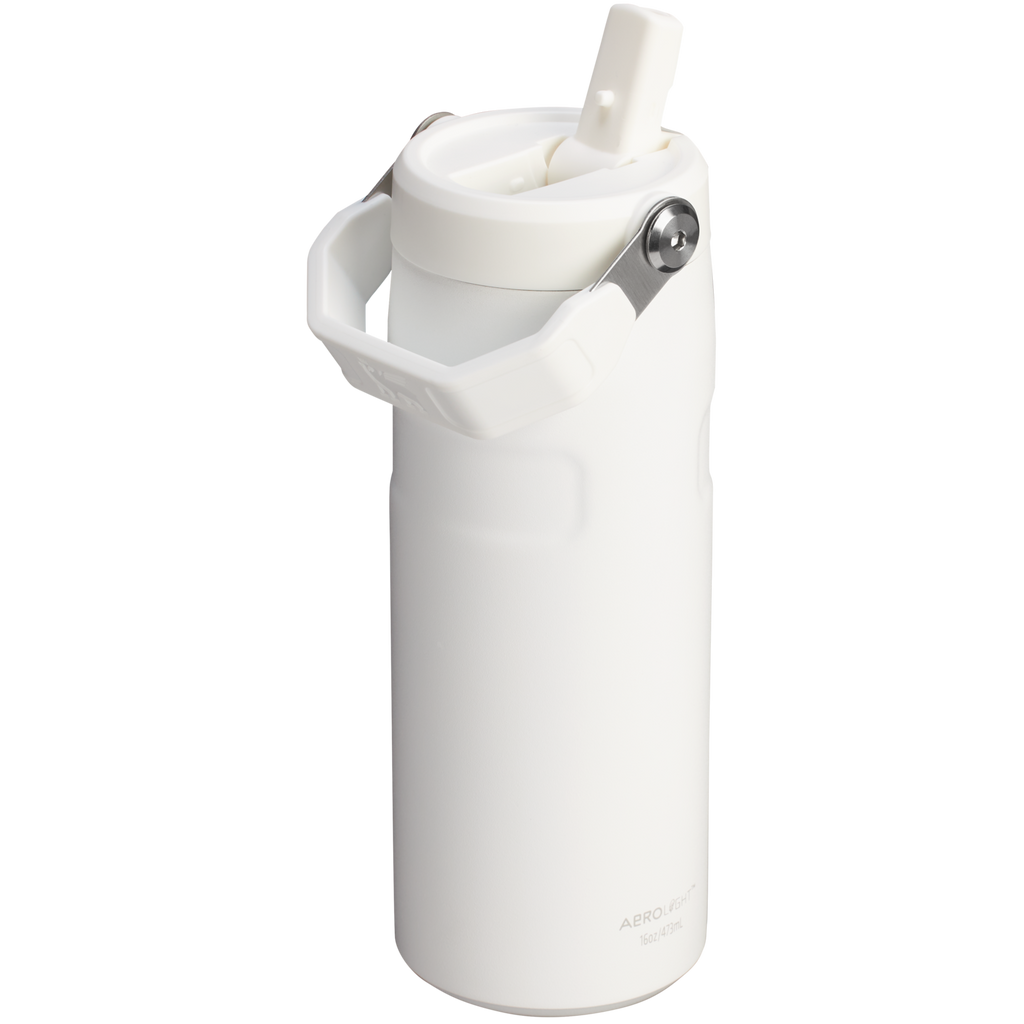 Stanley IceFlow Aerolight stainless steel water bottle in Frost with Flip Straw