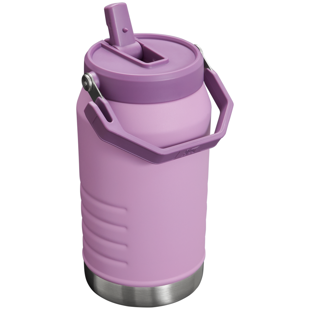 Stanley IceFlow 64 oz Stainless Steel Tumbler in Lilac with flip straw lid