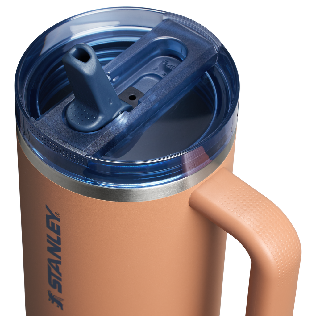 Stanley 40 OZ Quencher ProTour Flip Straw Tumbler In Toast Brown