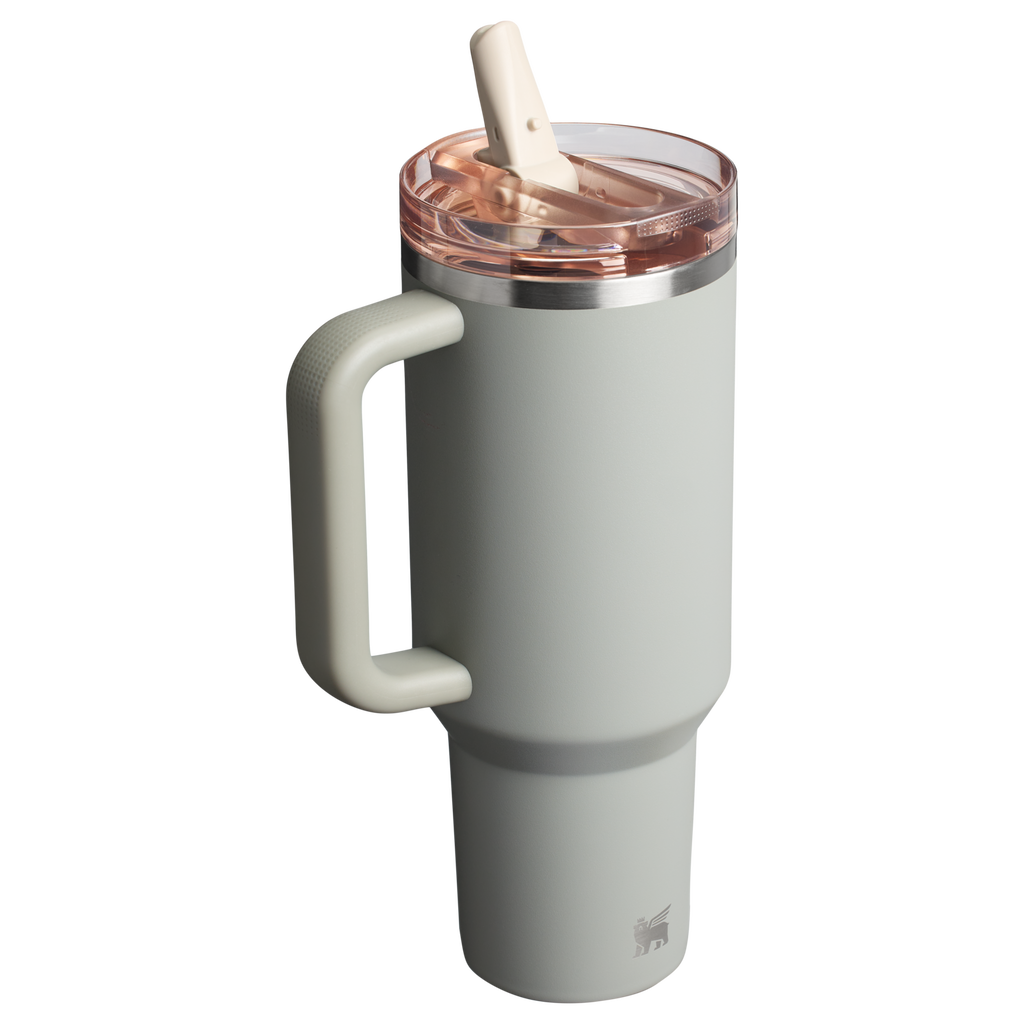 Stanley 40 OZ Quencher ProTour Flip Straw Tumbler In Sage Grey
