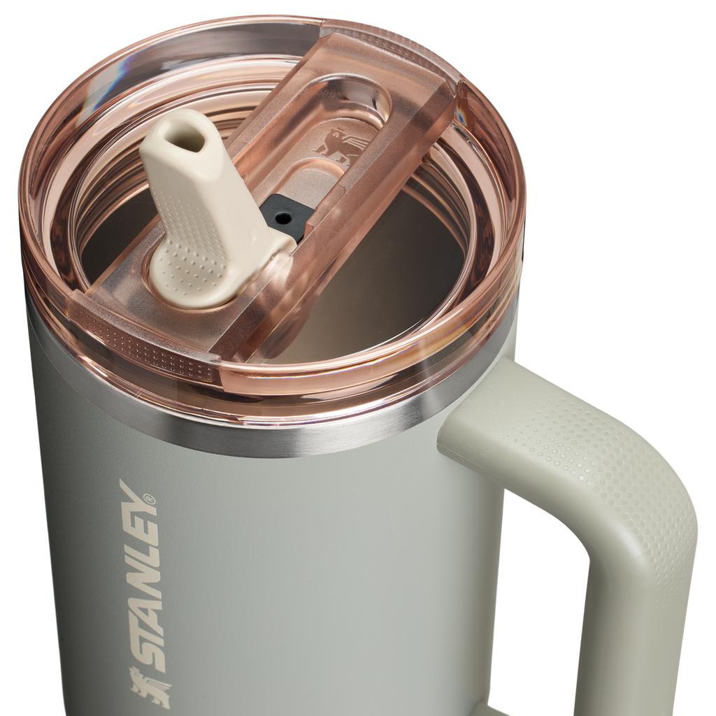 Stanley 40 OZ Quencher ProTour Flip Straw Tumbler In Sage Grey