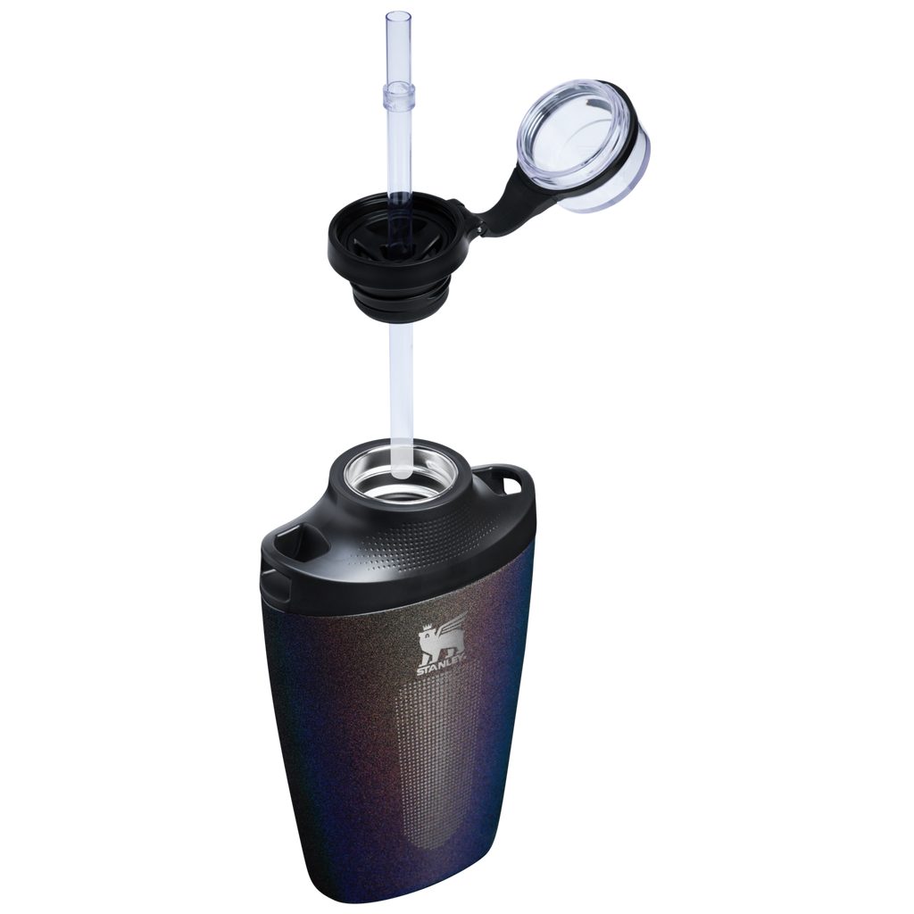 The Stanley Cross Bottle 23 OZ In Midnight Glitz