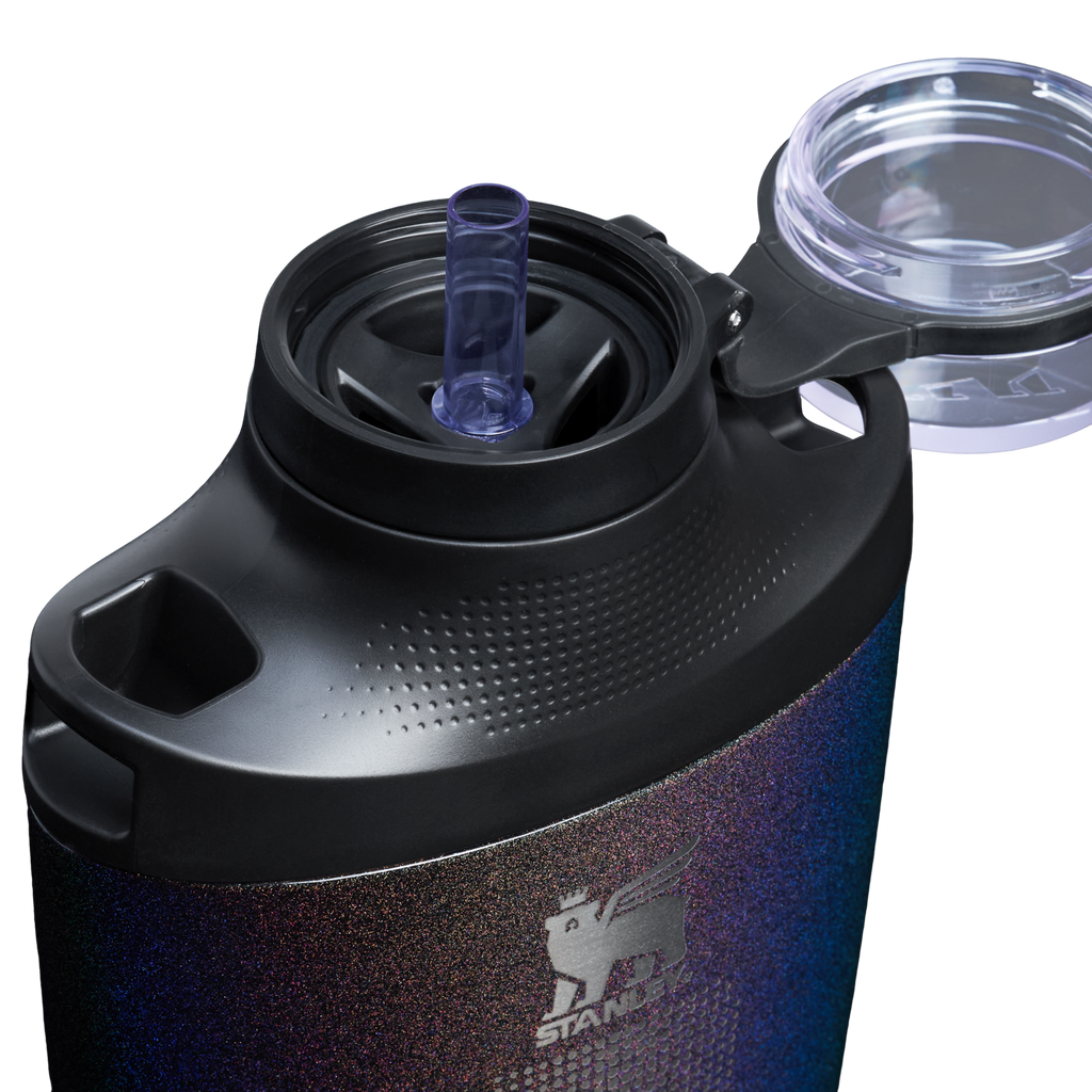 The Stanley Cross Bottle 23 OZ In Midnight Glitz