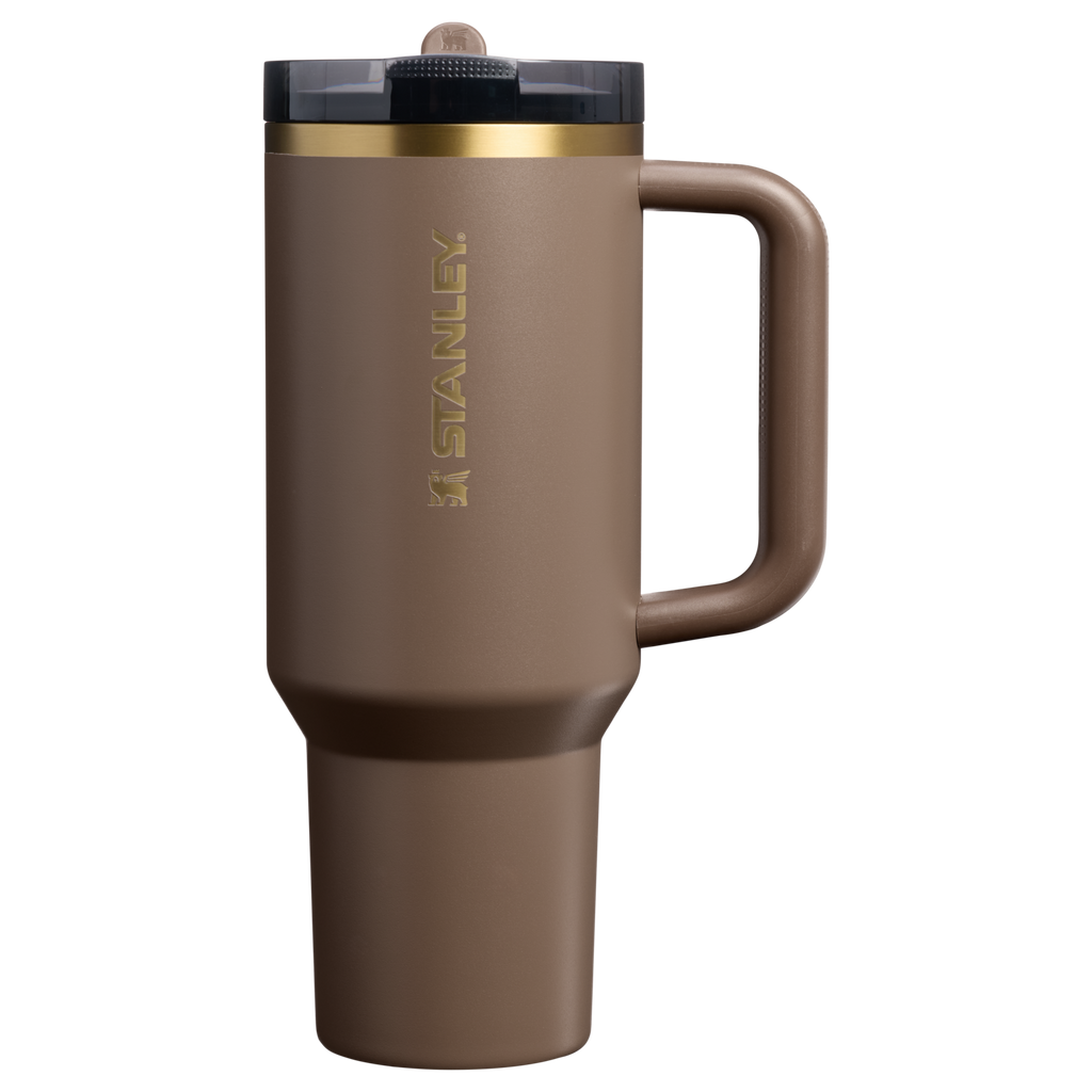 Stanley 20 OZ Quencher ProTour Flip Straw Tumbler In Espresso Brown